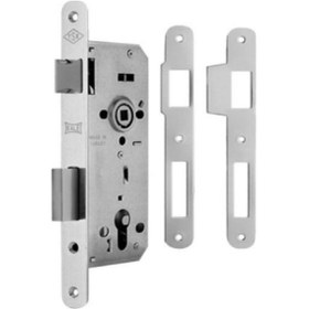 Resim Kale 152 Rp Dış Kapı Kilidi Krom-saten Oval 45mm 