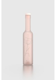 Resim Renga Rosie 250 Ml Sablaj Desenli Hena Tıpalı Cam Yağlık 152094 Bej 