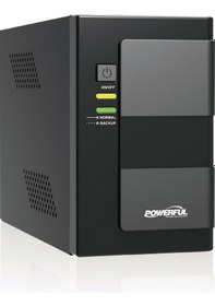Resim Powerful Pgl-650 650va 330w Lityum İyon Pil Line İnteractive Ups Kesintisiz Güç Kaynağı 