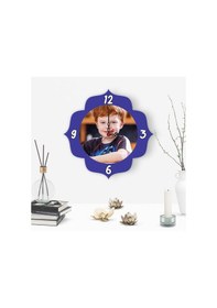 Resim Kişiye Özel Dekoratif Çocuk Duvar Saati - E-87 Çok Renkli 