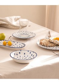 Resim Madame Coco Bleunay 26 Parça Kahvaltı Takımı - Mavi/beyaz 8684427290378 Çok Renkli 