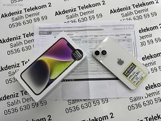 Resim Apple iPhone 14 İkinci El TR | 128 GB | Beyaz İkinci El 6 AYLIK SIFIR AYARINDA İPHONE 14 128 GB BEYAZ PİL 95 AKDENİZ 2