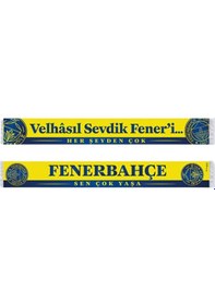 Resim Unısex Velhasıl Sevdik Feneri Şal Lazer Kutu Sarı - Lacivert 