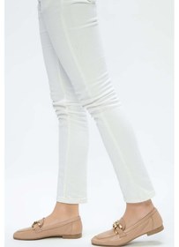 Resim Tamer Tanca Kadın Hakiki Deri Vizon Loafer Ayakkabı 961 58 Bn Ayk Y23 Vızon Dr Vizon 