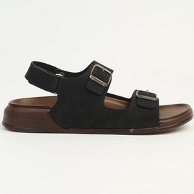Resim Pierre Cardin Siyah Erkek Sandalet Pc-7924 