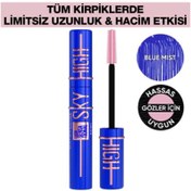 Resim MAYBELLİNE NEW YORK LASH SENSATİONAL SKY HİGH MASKARA BLUE MİST 