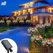 Resim 5 adet/4 adet Papatya Yıldız Patlaması Işıkları, 8 Modlu İplik Işıkları, Ramazan Sevgililer Günü Hediyesi, LED Fırtına Süs Işıkları, Ofis, Avlu Bahçesi, Doğum Günü, Kitapçı Kahve için Uygun. 