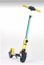 Resim SIMATE Elektrikli Çocuk Scooter 130W-3 Kademe Hız-Ayarlanabilir Gidon-Uzun Menzil-Koruma Seti Hediye 