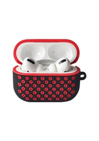 Resim Apple Airpods Pro 2 2.nesil Spor Delikli Kılıf - Siyah-kırmızı 