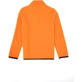 Resim U.S. Polo Assn. Erkek Çocuk Bakır Yarım Fermuarlı Sweatshirt 50313841-VR182 