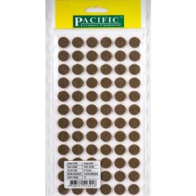 Resim 15MM Yapışkanlı Keçe Mobilya Masa Sandalye Parke Zemin Koruyu Kaydırmaz Keçe(72 Li Paket) 