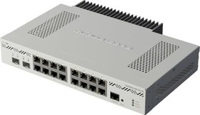 Resim MikroTik CCR2004-16G-2S+PC - Cloud Core Router, 16x Gigabit Ethernet Bağlantısı, 2X 10G SFP+ Kafes 