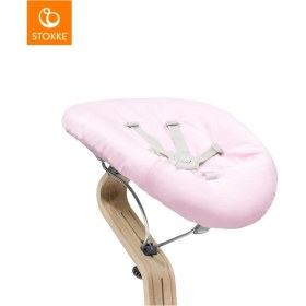 Resim Stokke Nomi Mama Sandalyesi Yenidoğan Seti, White/grey Pink 