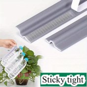 Resim Kendinden Yapışkanlı Kapı ve Pencere Hava Geçirmezlikleri - 1000.0/500.0/100.0 cm Rüzgar Geçirmez, Böcek Geçirmez, Toz Geçirmez Köpük Contalar Akustik Yalıtım için (Beyaz/Gri) - Kolay Kurulum, Enerji Tasarruflu, Dayanıklı Plastik Malzeme 