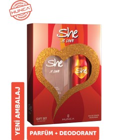 Resim She Women Set Love Edt Deo 