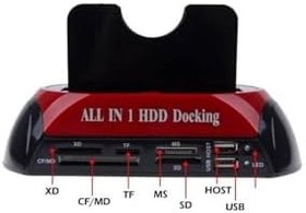 Resim 4211 3.5 2.5 Usb Ide Sata Esata Hdd Hard Disk Masaüstü Dock Stand 