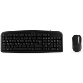 Resim Everest Un-795, Siyah, Multimedya Türkçe Q, Usb Kablolu, Klavye Mouse Set Optik 