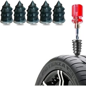 Resim Clintex Kimya Lastik Deliği Tamir Vidası 3-5 mm Geniş(5 Adet) 