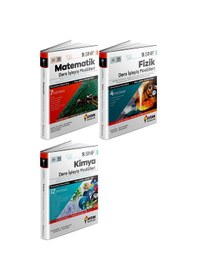Resim Aydın 2025 9. Sınıf Matematik + Fizik + Kimya Ders Anlatım Fasikülleri Seti 3 Kitap 
