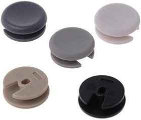 Resim BYUP Bingxue 5 adet / set plastik 3D analog kumanda çubuğu kapağı 3D Joystick Cap Cover Button Yeni 3DS 3DSLL 3DS XL için 