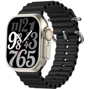 Resim Basriko VOROBELA Gs8+ Ultra Watch8 Ultra 49mm Vidalı (2.02) Siri Nfc Gps Siyah 
