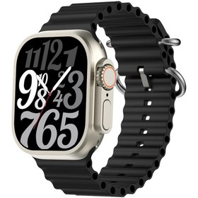 Resim Basriko VOROBELA Gs8+ Ultra Watch8 Ultra 49mm Vidalı (2.02) Siri Nfc Gps Siyah 