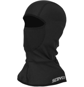 Resim Motosiklet Ve Bisiklet Hw02 Phantom Kışlık Micro Termal Balaklava Maske Siyah 