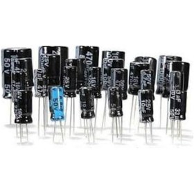 Resim 150 Uf 25 V 150 Mf 25 V Elektrolitik Kondansatör 10 Adet 