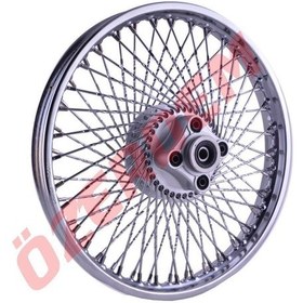 Resim SKM CG AGK MODEL ARKA JANT 140-18 KOMPLE 72 TELLİ BURGULU YÜKSEK 