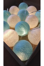 Resim meleginisiklitoplari Montessori El Yapımı Işıklı Top 3 Metre 20 Top 