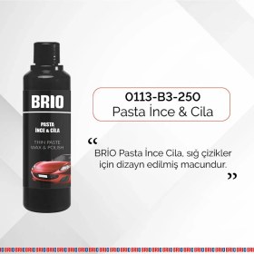 Resim Brio Pasta İnce & Cila 250 Ml 