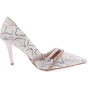 Resim Dgn Ysf-07-23y Kadin Silver Taş Bantli Abiye Ayakkabi YSF-07-1563-R3197 