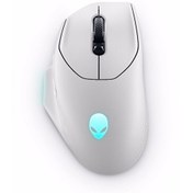 Resim Dell Alienware AW720M RGB Optik Beyaz Kablosuz Gaming Mouse 
