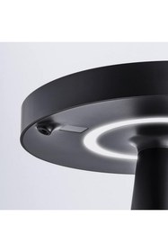 Resim Lexon Mano Sensörlü Aydınlatmalı Dezenfektan Dispanseri Siyah 