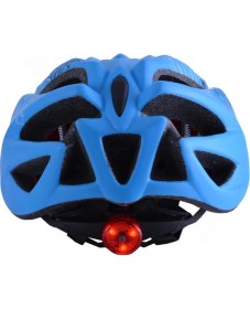 Resim Monero Bisiklet Kaskı Yetişkin Vizörlü - Ledli-Fileli [mavi] R-26 [56 - 58 cm / M] Rectus 