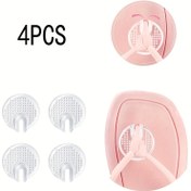 Resim 4 adet Kaymaz Parmak Koruyucuları - Yastıklı Jel Parmak Koruyucuları Kaymaz Tutuş ile, Yumuşak Pembe Parmak Pedleri Terlikler, Sandaletler, Koşu, Spor Salonu, Plaj için - Erkekler ve Kadınlar ile Uyumlu - Bunyonlar, Çekiç Parmaklar için Ayak Bakımı - Güç Gerektirmez, Parmak Koruyucu, Sandalet Rahatlığı Arttırıcı, Esnek Ayak Bakımı, Silikon Jel Malzeme 