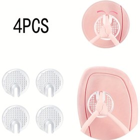 Resim 4 adet Kaymaz Parmak Koruyucuları - Yastıklı Jel Parmak Koruyucuları Kaymaz Tutuş ile, Yumuşak Pembe Parmak Pedleri Terlikler, Sandaletler, Koşu, Spor Salonu, Plaj için - Erkekler ve Kadınlar ile Uyumlu - Bunyonlar, Çekiç Parmaklar için Ayak Bakımı - Güç Gerektirmez, Parmak Koruyucu, Sandalet Rahatlığı Arttırıcı, Esnek Ayak Bakımı, Silikon Jel Malzeme 