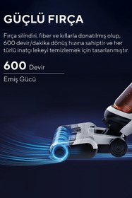 Resim KUMTEL Islak & Kuru Şarjlı Kablosuz Dikey Süpürge HWDVC-01 
