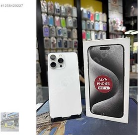 Resim Apple iPhone 15 Pro Max İkinci El YD | 256 GB | Beyaz 