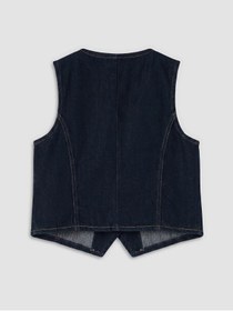 Resim LC Waikiki LCW Kids Kız Çocuk Jean Yelek 