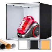 Resim Hpytech Led Işıklı Ürün Fotoğraf Çekim Kabini-büyük Stüdyo Çad... 