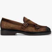 Resim Valmenti Erkek Hakiki Deri Kahverengi Casual Ayakkabı 325 13153-86v Erk Ayk Sk24-25 Sıgaro Suet Kahverengi 