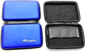 Resim Yeni 3DS XL LL Taşıma Çantası Mavi Renk Değişimi, Nintendo New3DS 3DSXL 3DSLL DSIXL 2DS El Oyun Konsolu, Darbeye Dayanıklı EVA Koruyucu Sert Taşıma Saklama Çantası Kese Aksesuarları 