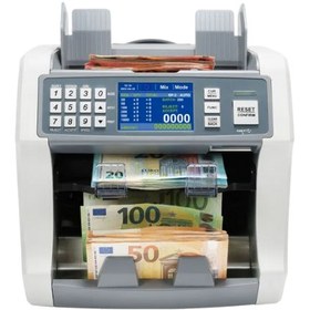 Resim Bill Counter S200 Çift Cıslı Karışık 20 Ülke Para Birimli Dahili Yazıcılı Para Sayma Makinesi 