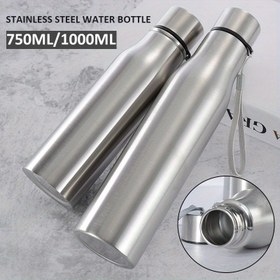 Resim 1 Adet Büyük 25.36oz/33.81oz Paslanmaz Çelik Su Matarası - Sızma Önleyici Kapaklı ve Taşıma Kayışı ile Ağır Hizmet Tipi Dondurucu Güvenli, Yürüyüş, Kampçılık, Spor Salonu İçin Kolayca Portatif, Şişe (Sıcak/Soğuk İçecekler için, İzole), Erkekler için su şişesi, Yalıtımlı Su Şişesi, Şişelenmiş Su, Kadınlar için su şişesi, Erkekler için su şişesi, Sıcak ve Soğuk İçecek Termosu, Sıcak Su İçin Termos, Termal Su Şişesi, Termos Şişe, Sıcak ve Soğuk Su Şişesi, Yalıtımlı Su Şişeleri, 