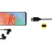 Resim Baytaç Huawei Mate 30 Pro Type-C Kulaklık Ultra Lüx Dayanıklı Naylon Örgü Kablo 