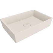 Resim Bocchi Vessel Çanak Lavabo 56x38 cm Mat Yasemin 1172-007-0125 