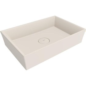 Resim Bocchi Vessel Çanak Lavabo 56x38 cm Mat Yasemin 1172-007-0125 