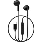 Resim Wiwu Type-C Kulakiçi Kablolu Kulaklık Wiwu EB314 Hi-Fi Ses Kaliteli Siyah 