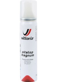 Resim Vittoria Pitstop Magnum Mtb Patlak Önleyici Sıvı Yama+hava 100ml Siyah - Kırmızı 